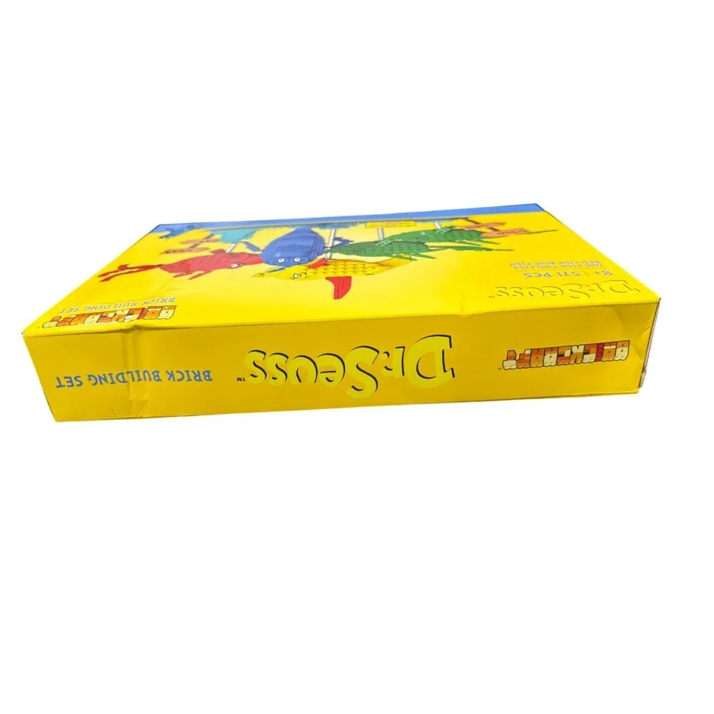 Dr. Seuss One Fish Two Fish 571-Piece Brick Building Set For Ages 8+ Compatible